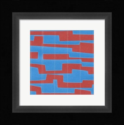 Framed Modern Circuit VIII Print