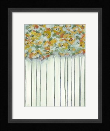 Framed Lisa's Garden II Print