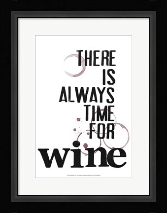 Framed Hospitality VI Print