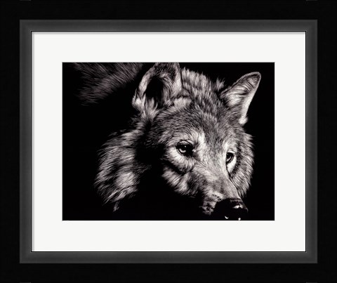 Framed Wild Eyes Print