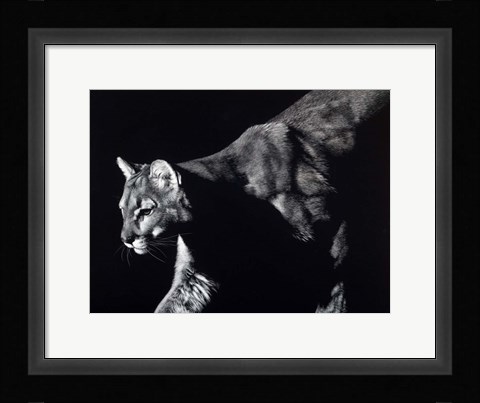 Framed Prowler Print