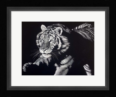 Framed Burning Bright Print