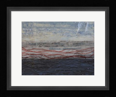 Framed Sunrise in Winter I Print