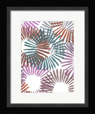 Framed Starburst II Print