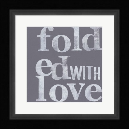 Framed Fresh Laundry IV Print