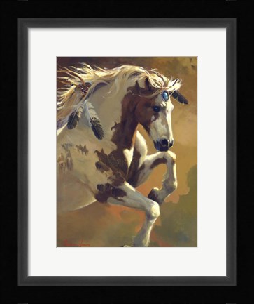 Framed Wild Heart Print