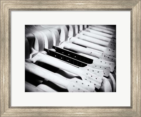 Framed Guitar Factory II Print