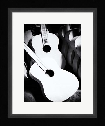 Framed Guitar Factory VII Print