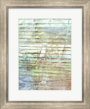 Framed Beach Reflections I Print
