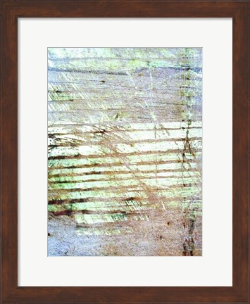 Framed Beach Reflections II Print