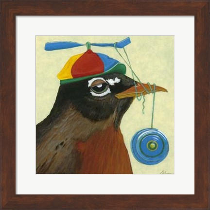 Framed You Silly Bird - Chandler Print