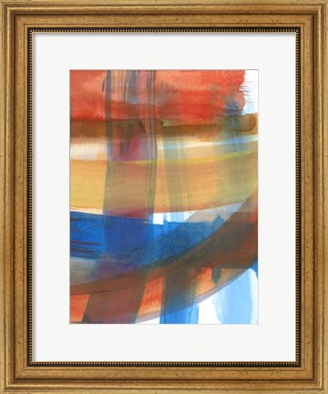 Framed Rainbow Reorganized II Print