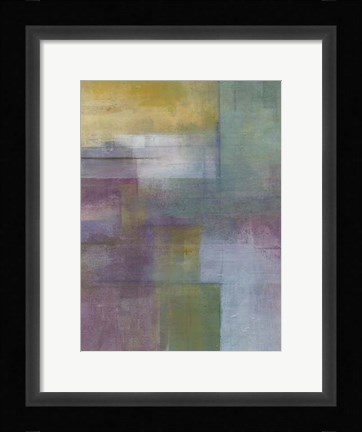 Framed Mauve Essence I Print
