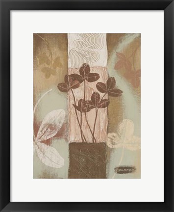 Framed Spa Silhouette II Print