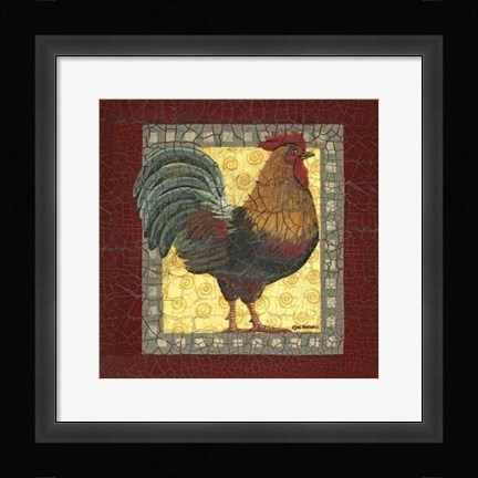 Framed Chic Rainbow Print