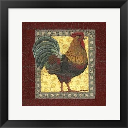 Framed Chic Rainbow Print