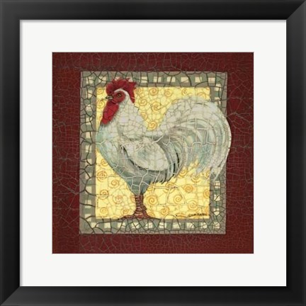 Framed Chic White Print