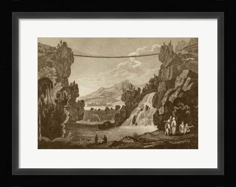 Framed Bridge of Chains Print