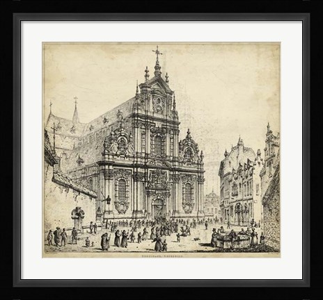 Framed Brussells Print