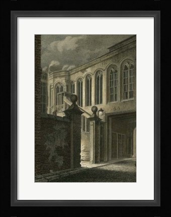 Framed Crosby Hall, London Print