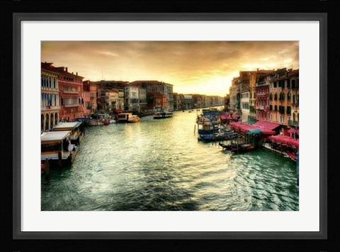 Framed As Evening Falls Print