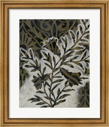 Framed Pattern Bloom II Print