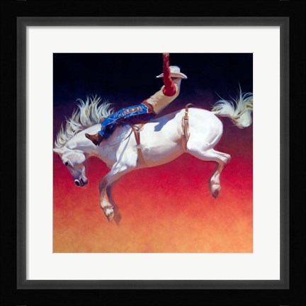 Framed Fireworks Print