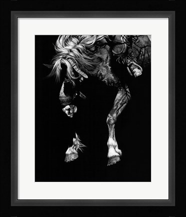 Framed Hangin' Four Print