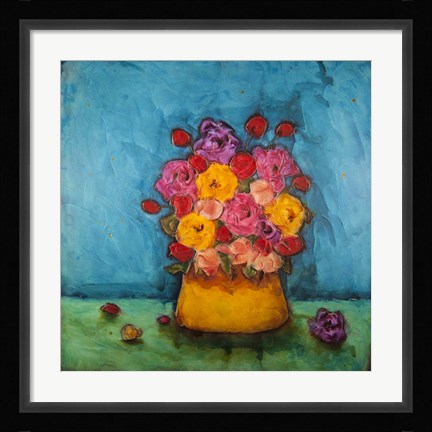 Framed Bucket of Beauty Print