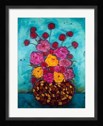 Framed Love &amp; Roses Print