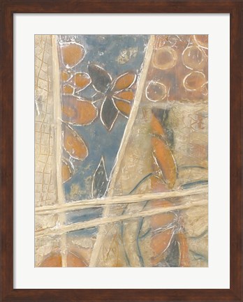 Framed Layers of Pastel III Print