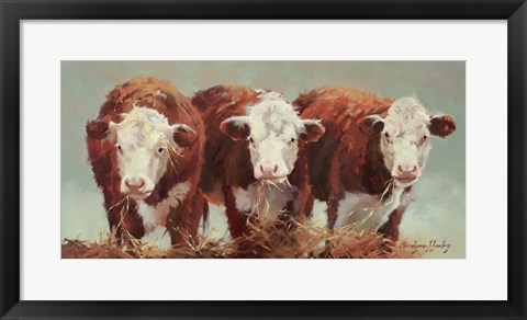 Framed Three of a Kind Print