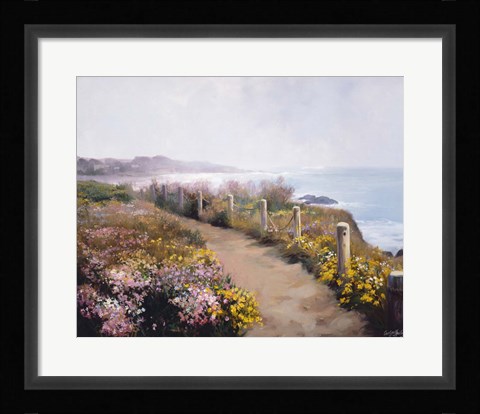 Framed Wildflowers Print