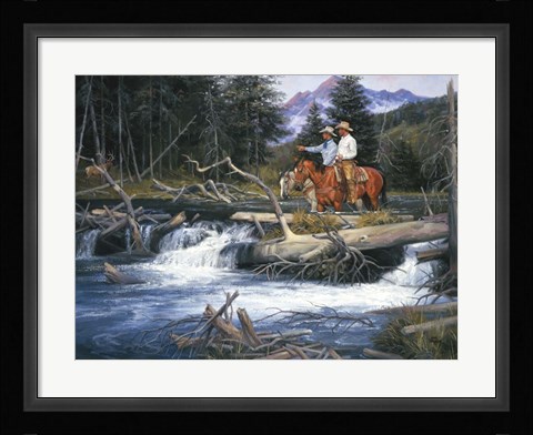 Framed Bend of the River Print