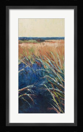 Framed Pastel Wetlands II Print
