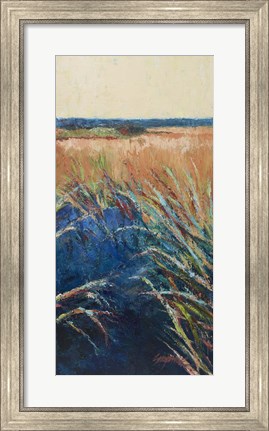 Framed Pastel Wetlands II Print