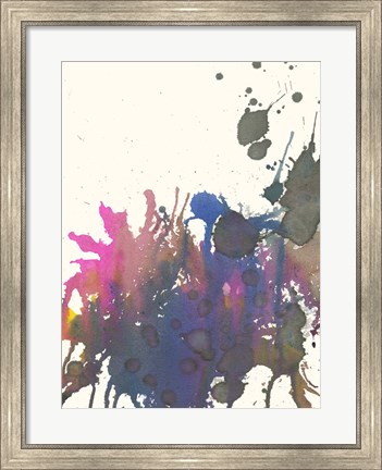Framed Exuberant Splotch Print