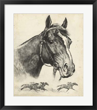 Framed Gallant Fox Print