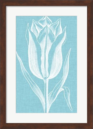 Framed Chromatic Tulips IX Print