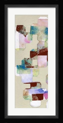 Framed Quatrefoil Cut-Outs I Print