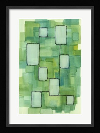 Framed Meadow Light I Print