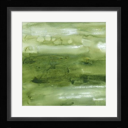 Framed Malachite I Print