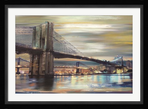 Framed Twilight Crossing Print