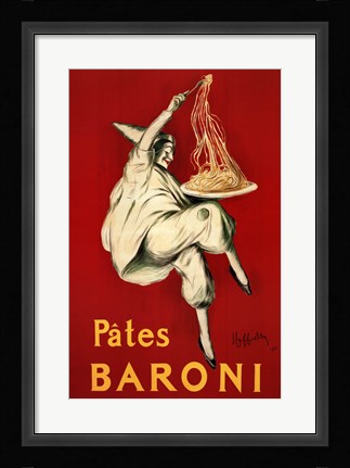 Framed Pates Baroni, 1921 Print