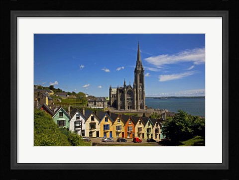 Framed St Colman's Cathedral, Cobh, County Cork, Ireland Print