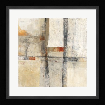 Framed Aerial View I Print