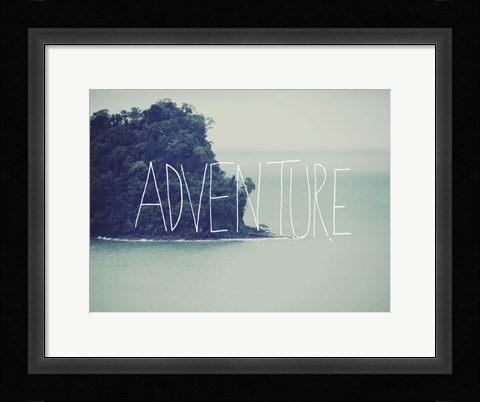 Framed Adventure Island Print