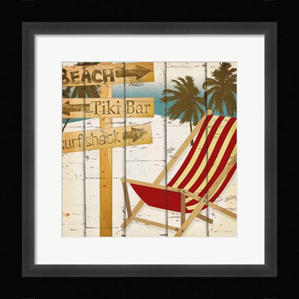 Framed Going to the Beach II Print