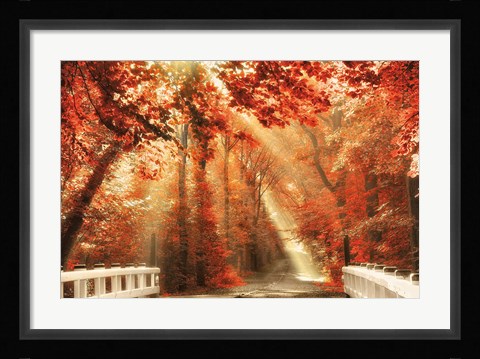 Framed Red for Rest Print