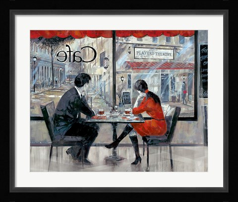 Framed Players' Theatre Print